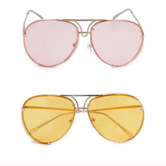 1 PAIR LEFT❗️❗️Oversized aviator sunglasses - Picture 3 of 6